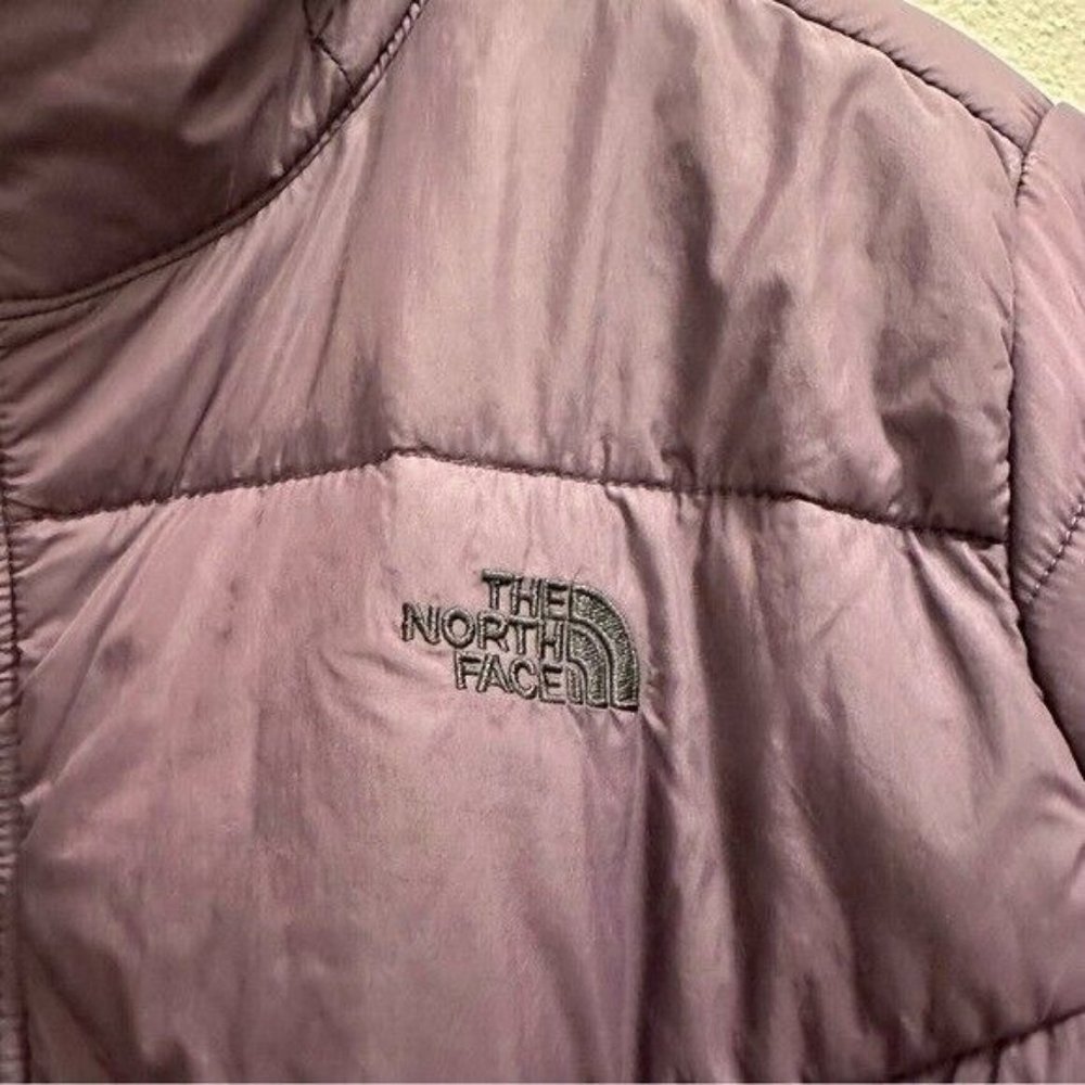 The North Face Wms Evelu Down Hybrid Jacket Plum Size Large - Picture 7 of 12